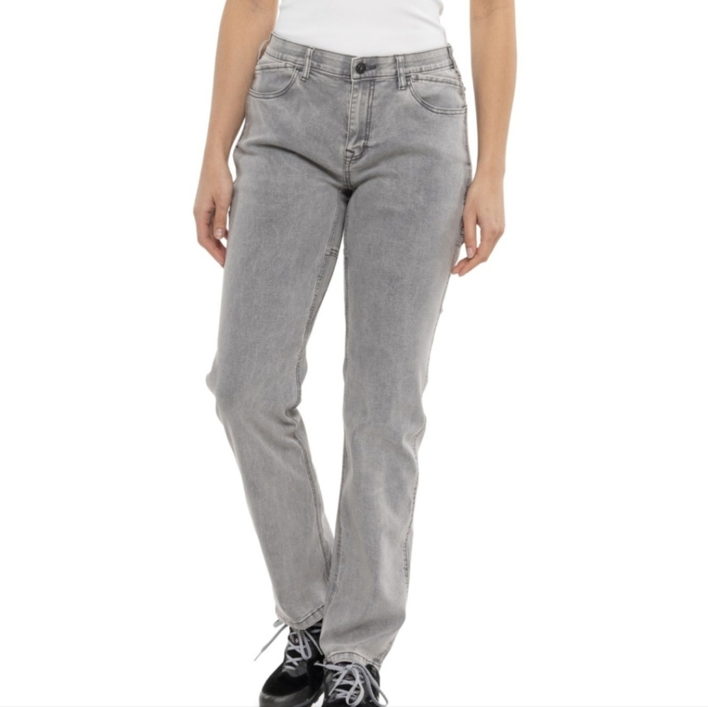 Dovetail Workwear Shop Pant Magnet Gray NWT Womens Sz 12  30" Inseam